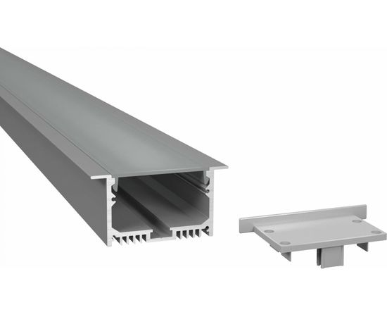 Алюминиевый профиль ArdyLight встраиваемый ALS-6332 anod 2.0 с экраном комплект 50101-1 