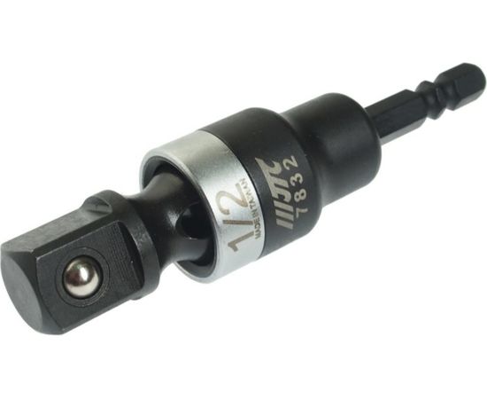 Адаптер карданный 1/4-1/2 под шуруповерт JTC 7832 