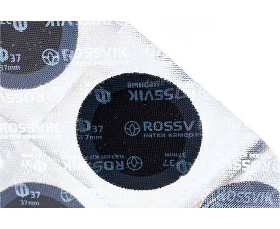 Круглые латки ROSSVIK Ф37, 100 шт. коробка F.37.K.100. – изображение 2