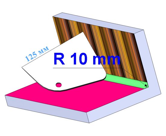 Шпатель Строй Полимер ПАРУС-125 1055 – изображение 2