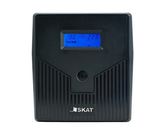 Источники бесперебойного питания SKAT-UPS 1000/600 ИБП 220В 600Вт 2 АКБ 7Ач стабилизация напряжения 456 – изображение 2