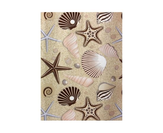 Штора для ванной Bath Plus 180x180 SEABED SIGHT желтый/бежевый ch-1205 – изображение 2