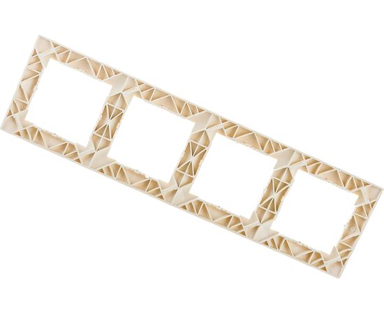 Четырехместная рамка, слоновая кость Simon 1500640-031 – изображение 2