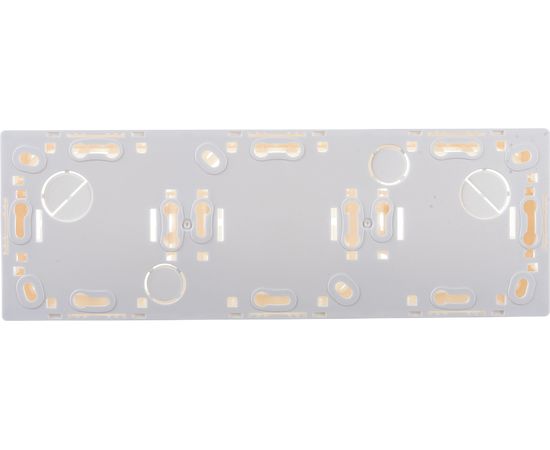 Горизонтальная рамка Simon S73 Loft, 3 поста, 75х217мм, белый С73630-0060 – изображение 2