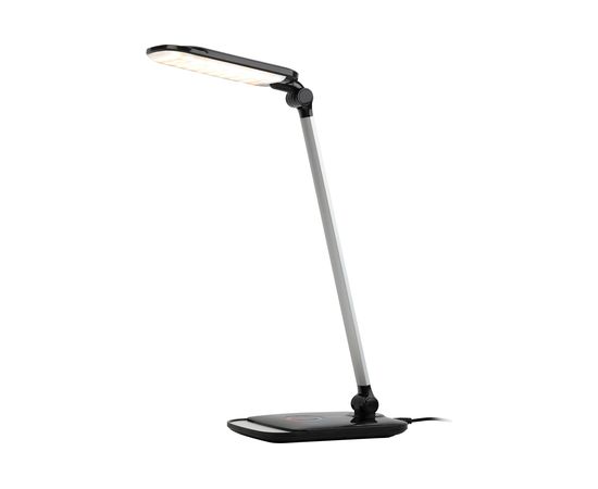 Настольный светильник ЭРА NLED-460-14W-BK-S черный с серебром Б0028439 – изображение 2