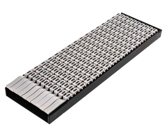 Маркер для кабеля DKC сечением 4-6 мм, символ 8, 8221, 160шт MKF8S3 – изображение 2