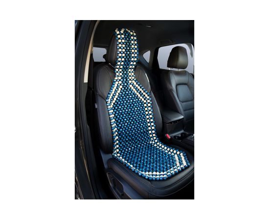 Массажная накидка на сиденье KRAFT синяя KT 835443 – изображение 2