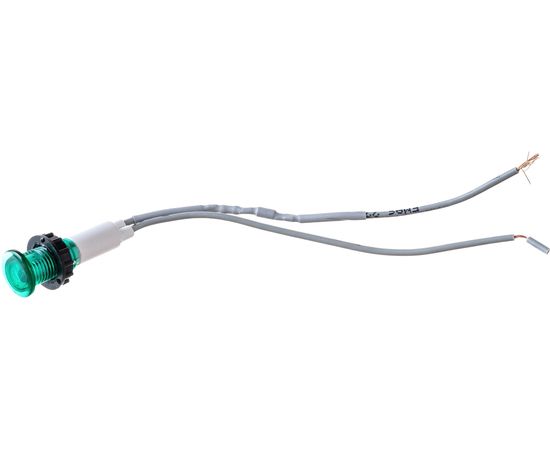 Сигнальная арматура Emas зеленая 10мм с силиконовым проводом, 220В S100LY – изображение 3