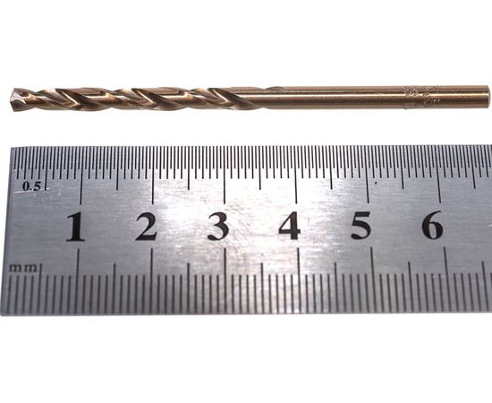 Сверло по металлу (2 шт; 3.5х70х39 мм; HSS Co-5%) MATRIX 71417 – изображение 3
