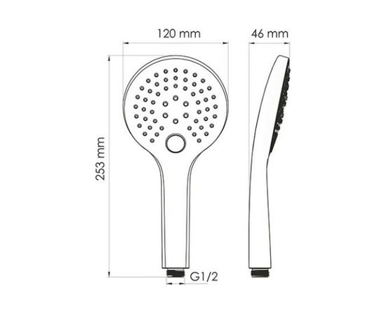 Лейка WasserKRAFT 3-функциональная ABS-пластик A155 – изображение 3