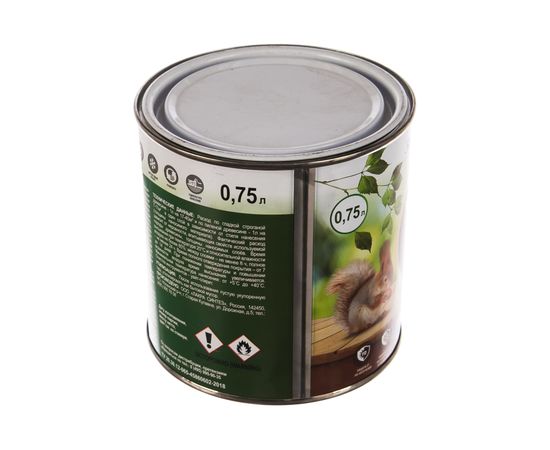 Масло для террас и деревянных полов Здоровый Дом дуб 0,75 л Лк-00009559 – изображение 3