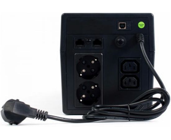 Источники бесперебойного питания SKAT-UPS 1000/600 ИБП 220В 600Вт 2 АКБ 7Ач стабилизация напряжения 456 – изображение 4