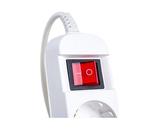 Удлинитель ЭРА UX-5es-5m с заземлением, 3x0,75мм2, с выключателем, 5 гнезд, 5 метров, 5/10/360 Б0035758 – изображение 5