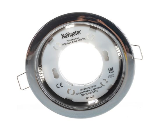 Светильник NAVIGATOR 71 281 NGX-R1-005-GX53 IP20 черный, хром 71281 374340 – изображение 6