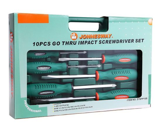 Набор ударных отверток Jonnesway D70PP10S – изображение 6