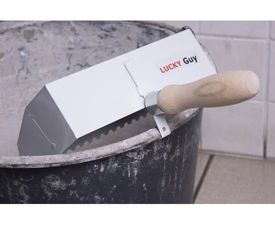 Кельма LUCKY Guy 200мм для газобетона, окрашенная 700 04 701 1LG – изображение 7