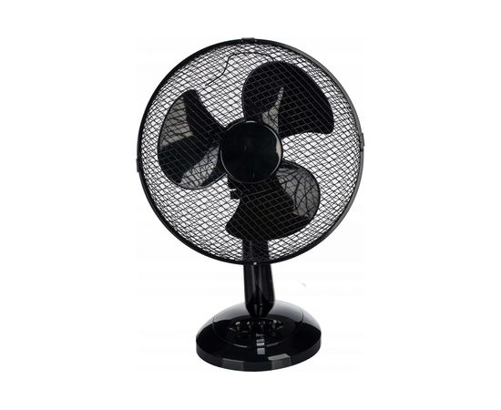 Бытовой настольный вентилятор RIX RDF-2200B, цвет черный, 25Вт 47458 