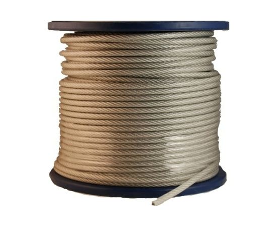 Трос в оплетке Метизный двор 6/8 мм DIN 3055, 100 м 4690441030450 