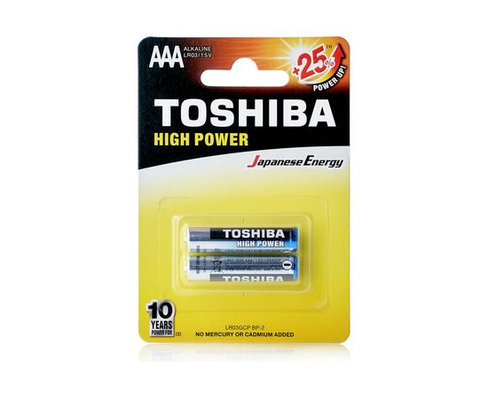 Алкалиновый элемент питания Toshiba LR03 4452 