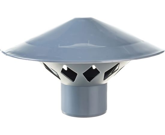 Вентиляционный зонт RTP 50 мм, серый 11311 