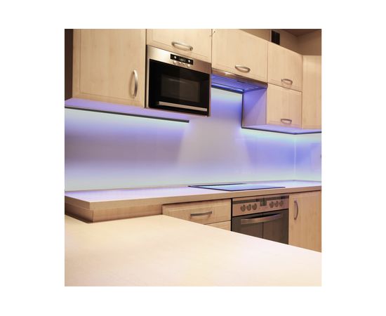 П-образный накладной алюминиевый профиль Apeyron для LED ленты черный, 15,2х6мм / 08-01-Ч – изображение 14