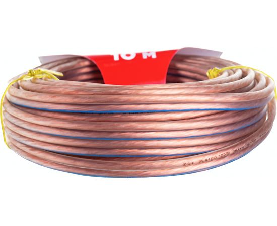 Акустический кабель REXANT BLUELINE 2х2,00 кв.мм, прозрачный 01-6207-3-10 – изображение 2