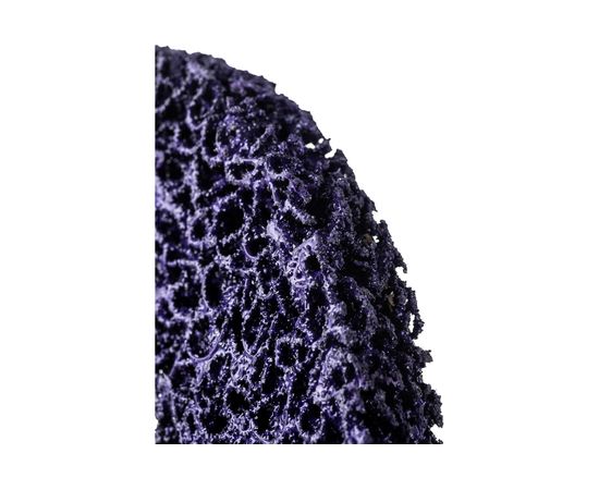 Диск для снятия ржавчины фиолетовый (125х22 мм) под УШМ Русский Мастер РМ-96183 – изображение 2