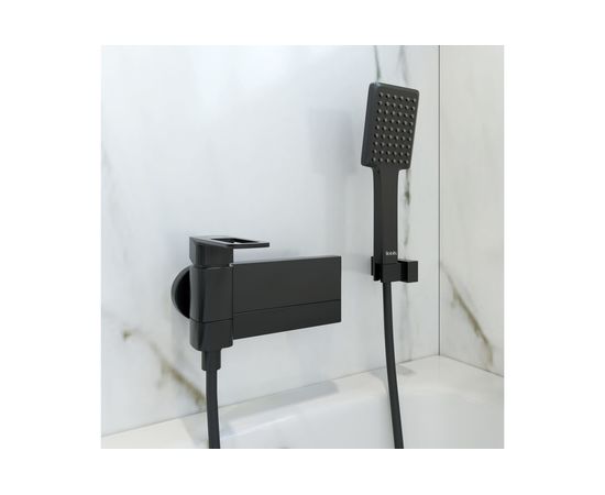 Смеситель для ванны, черный IDDIS Slide SLIBL00i02 – изображение 2