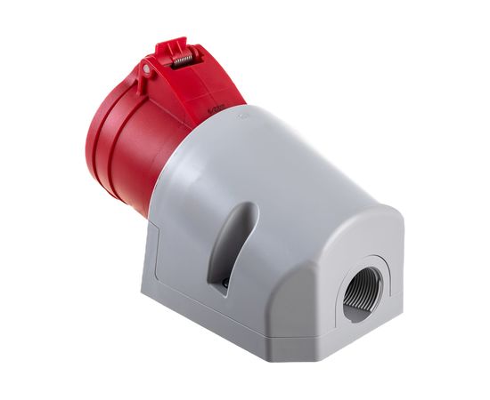 Настенная розетка PCE 32А 400V 3P+N+E IP44 125-6 – изображение 3