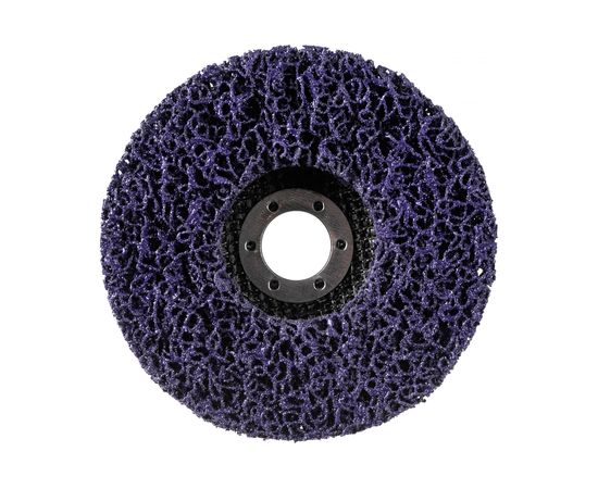 Диск для снятия ржавчины фиолетовый (125х22 мм) под УШМ Русский Мастер РМ-96183 – изображение 3