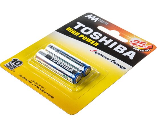 Алкалиновый элемент питания Toshiba LR03 4452 – изображение 3