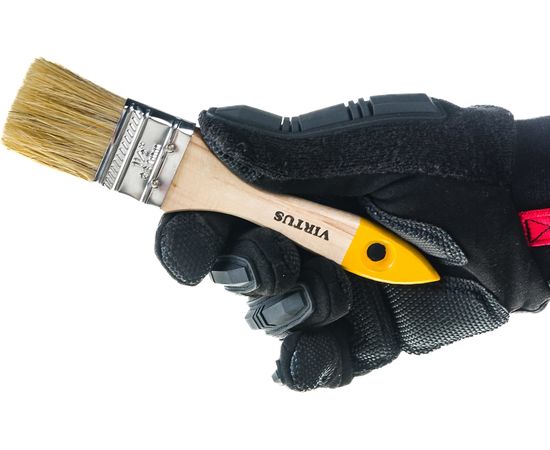 Малярная кисть VIRTUS плоская Slim, 38 мм 001001038 – изображение 3