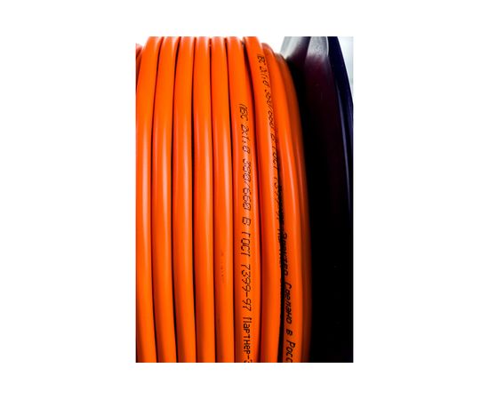 Силовой удлинитель ЭРА RPx4s2x1.0 40m на пластиковой катушке б/з 4 гнезда 40м ПВС 2х1 Б0043051 – изображение 4