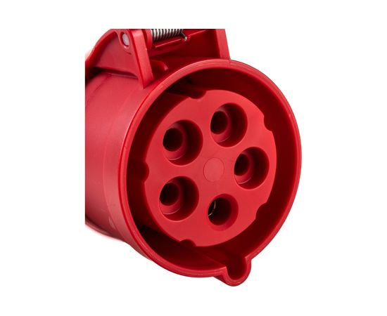 Настенная розетка PCE 32А 400V 3P+N+E IP44 125-6 – изображение 4