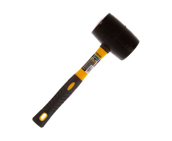 Резиновая черная киянка с фибергласовой ручкой 900г STAYER PROFESSIONAL 2054-90 – изображение 4
