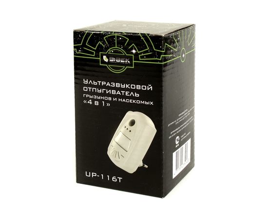 Универсальный стационарный ультразвуковой отпугиватель 4 в 1 ЭКОСНАЙПЕР UP-116T – изображение 5