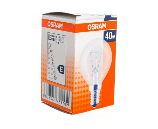 Лампа накаливания CLASSIC P CL 40W E14 OSRAM 4008321788702 – изображение 5