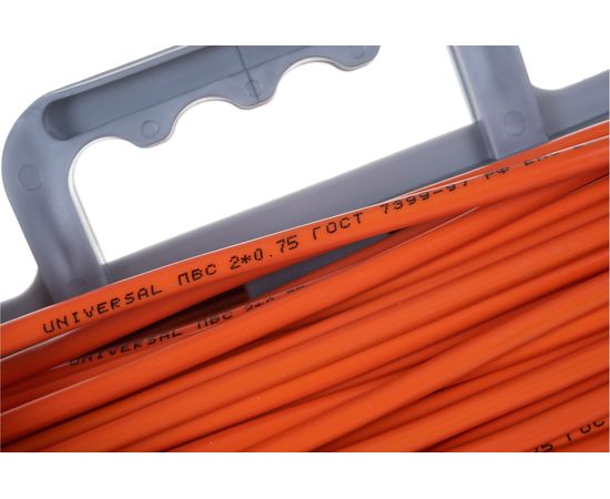 Удлинитель УШ-6 IP-54 рамка ПВС 2x0,75 40м UNIVersal 9632019 – изображение 5