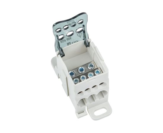 Распределительный блок EKF КБР на DIN-рейку и монтажную панель 80A PROxima SQplc-kbr80 – изображение 6