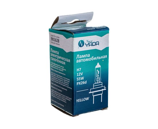 Лампа Nord-Yada H7 12V 55W YELLOW 901628 – изображение 6