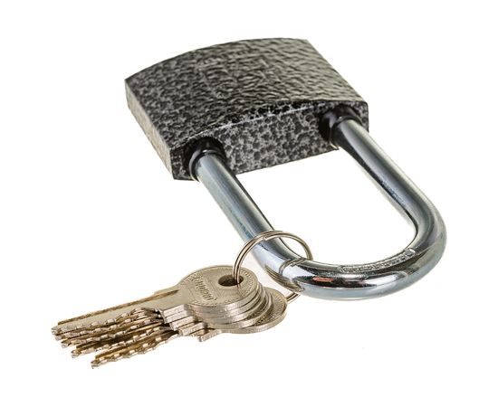 Навесной замок Аллюр HG-360C-L ВС1Ч-360Д полимер 5 ключей 3374 – изображение 6