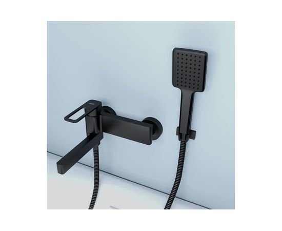 Смеситель для ванны, черный IDDIS Slide SLIBL00i02 – изображение 6