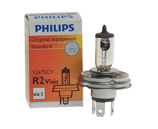 Автолампа PHILIPS R2, 45, 40 P45t-41 12V 1,10,200 12475C1 