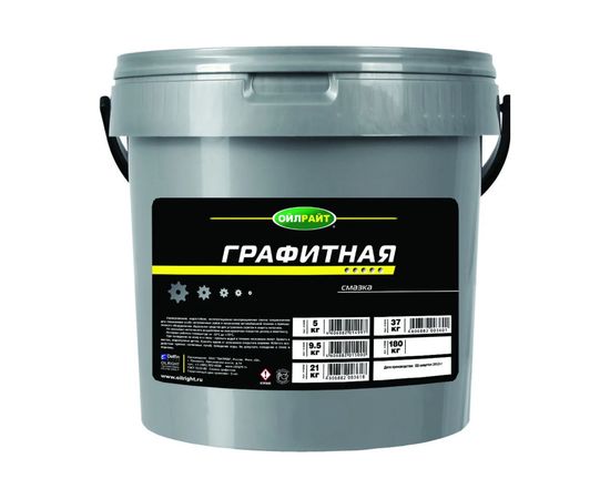 Графитная смазка OILRIGHT 9.5 кг, ведро 6089 