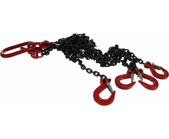 Четырехветвевой цепной строп из цепей повышенной прочности на сборных элементах КантаПлюс 8ц4СЦ-6,7/3,0м 