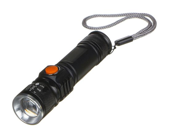 Фонарь ЧИНГИСХАН XPE 3 режима, пластик, металл 224-015 