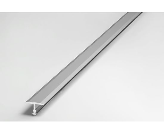 Порог прямой т-образный алюминиевый ЛУКА (5 шт, 13 мм, 2,7 м, анодированный, Серебро) УТ000039391 