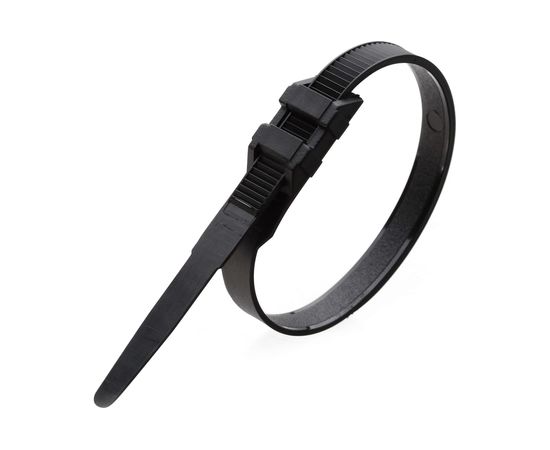 Полиамидные стяжки FORTISFLEX КСУ 9х260 черный 100 штук 53756 