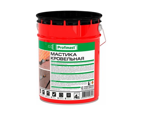 Кровельная мастика Profimast 5 л / 4,5 кг 4607952900608 