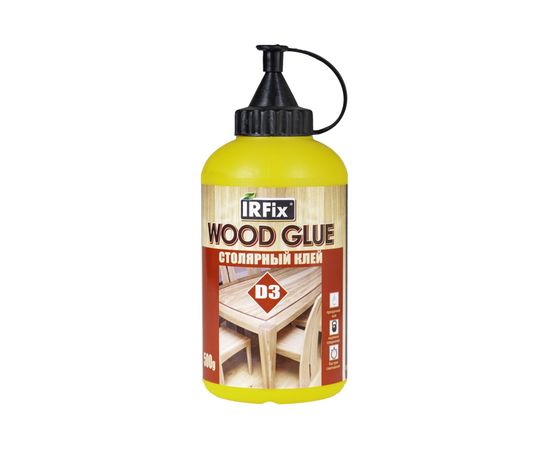 Столярный клей IRFIX WOOD GLUE D3 молочный 500 гр 20075 